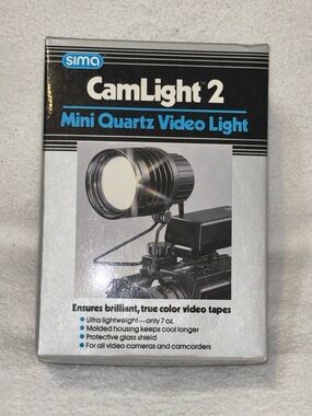 Mini Quartz Video Light - Black